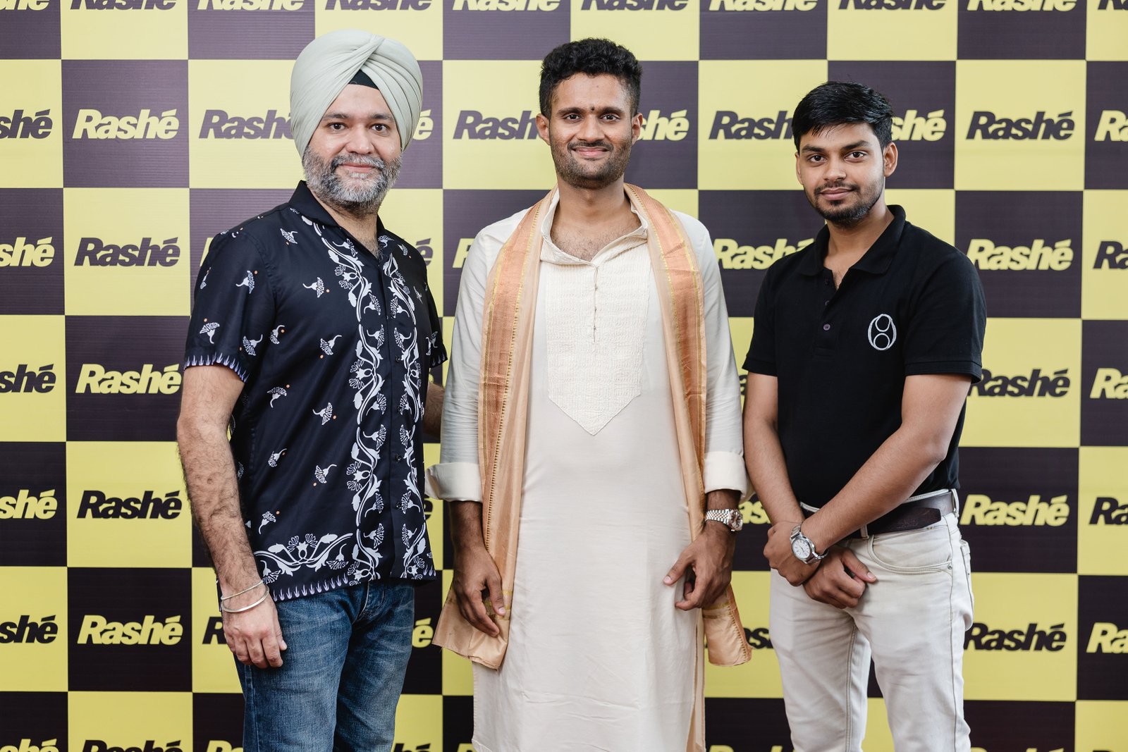 Reception desk at Rashé Fitness launch