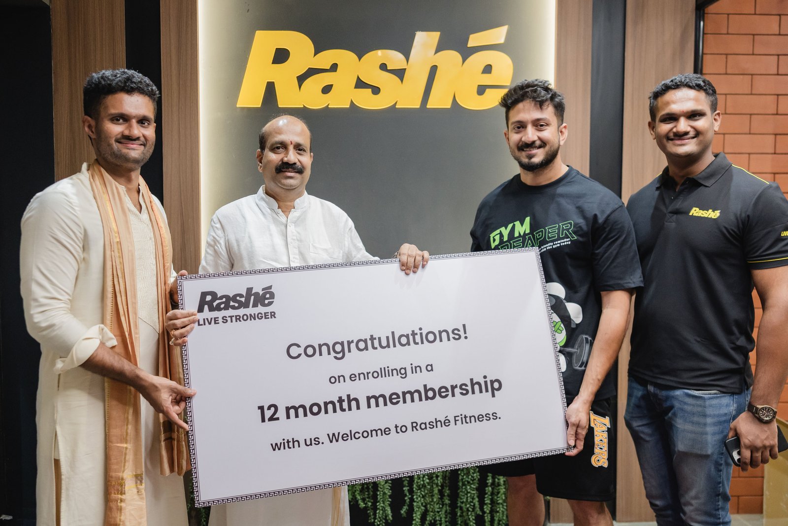 Rashé Fitness grand opening