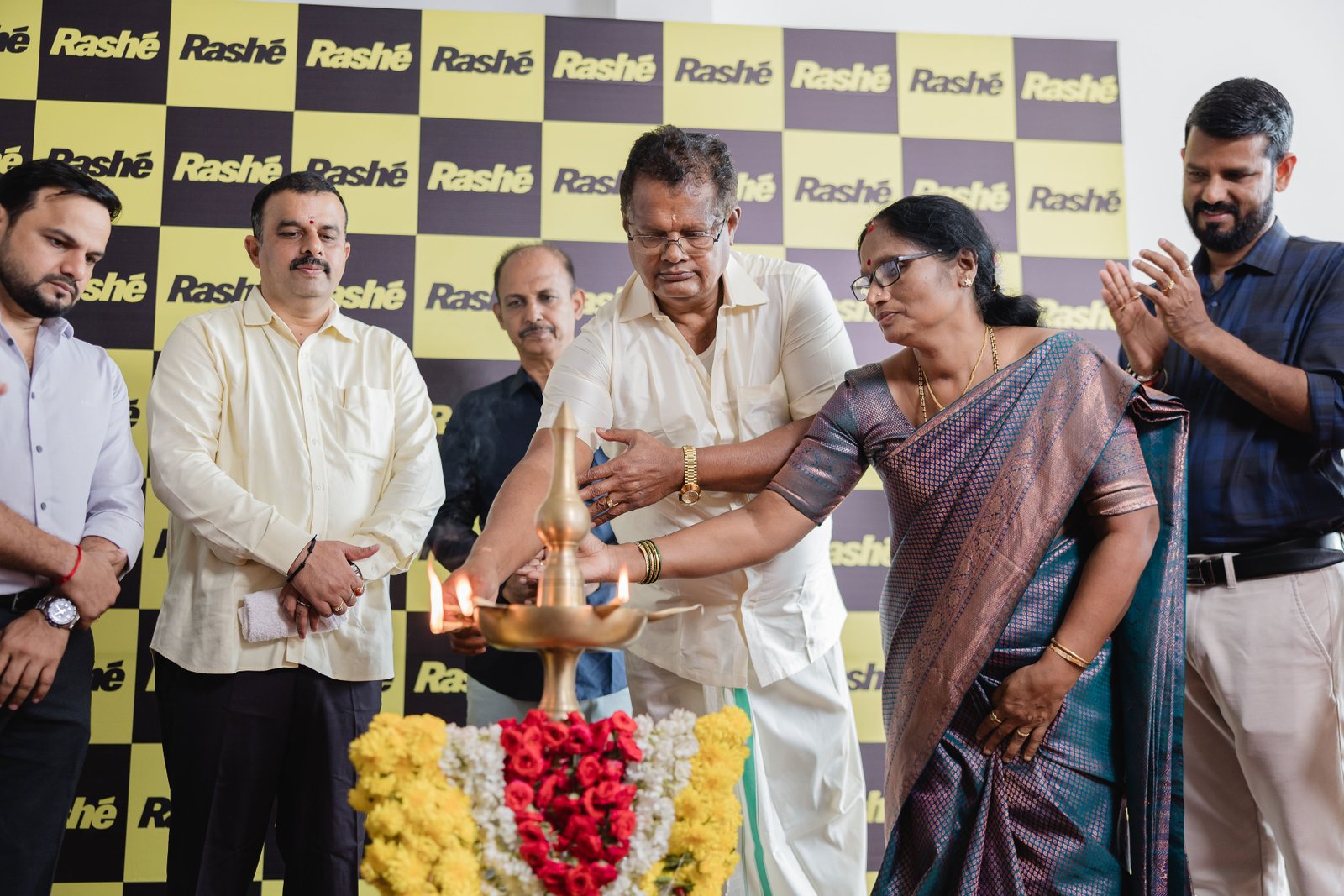 Team at Rashé Fitness launch